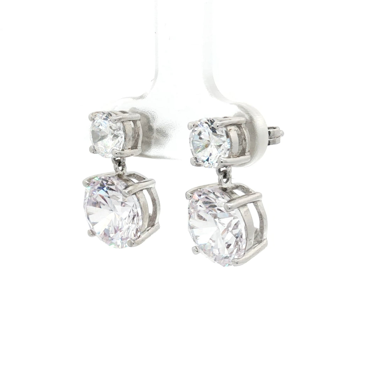 Classic Brilliant Drop Earrings