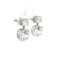 Classic Brilliant Drop Earrings
