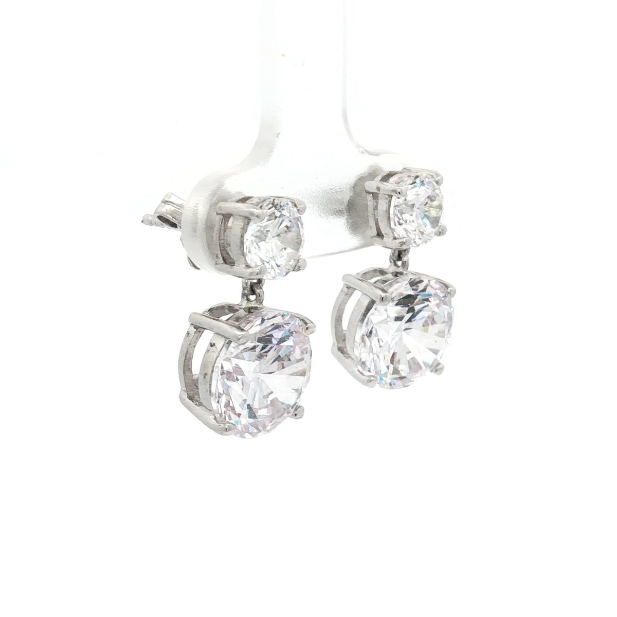Classic Brilliant Drop Earrings