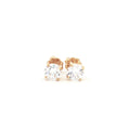 Lisa's Choice Solitaire Stud Earrings