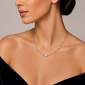 The Diamond Line Necklace