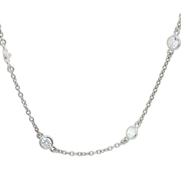 The Diamond Line Necklace
