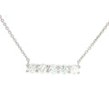 Five Stone Bar Necklace