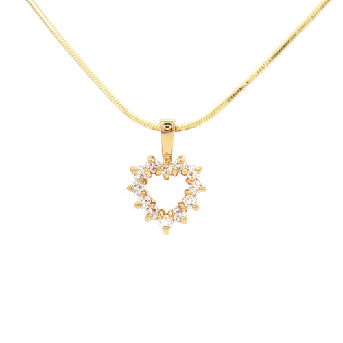 The Cluster Heart Pendant