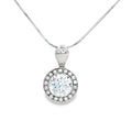 The Round Halo Pendant