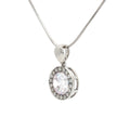 The Round Halo Pendant