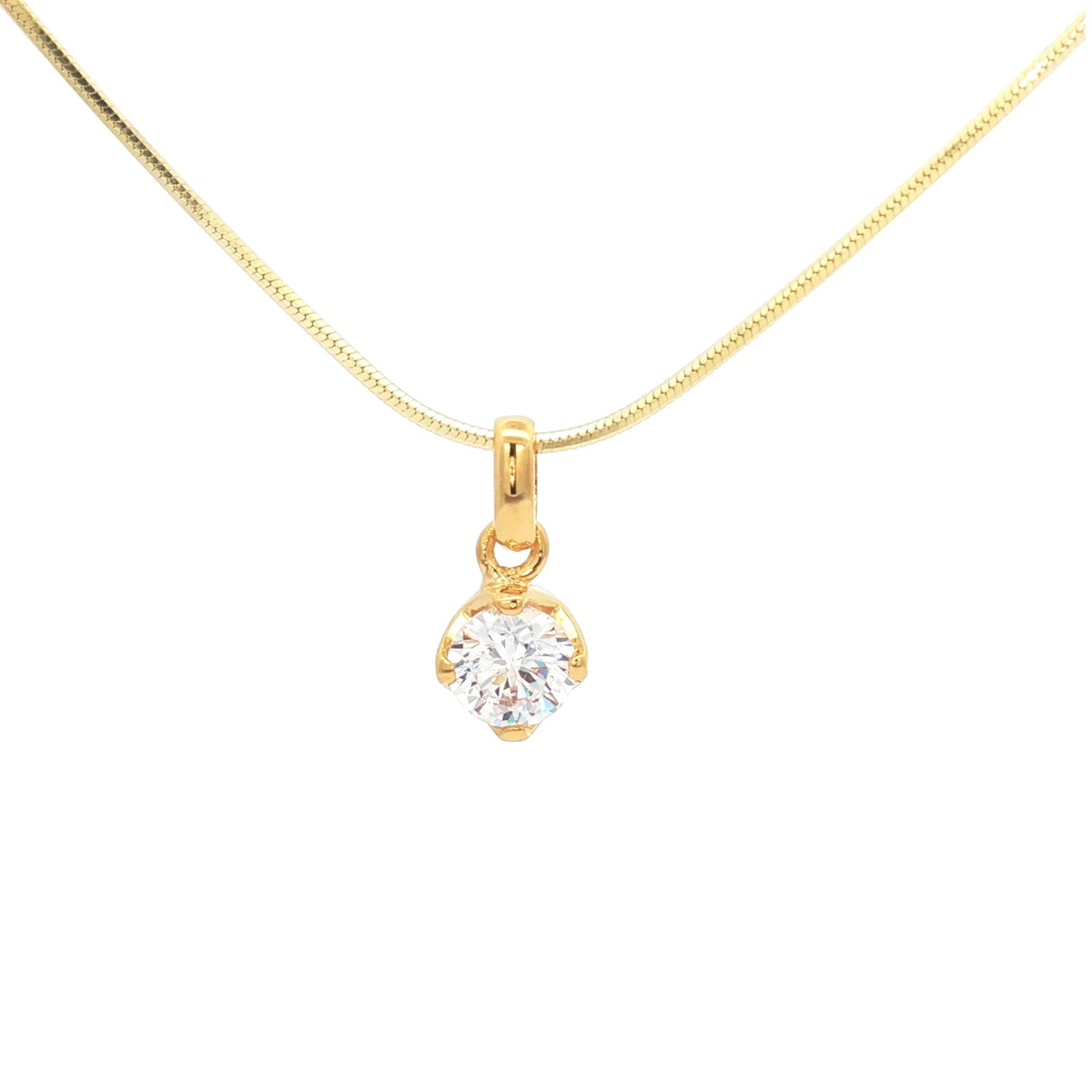 The Petite Solitaire Pendant