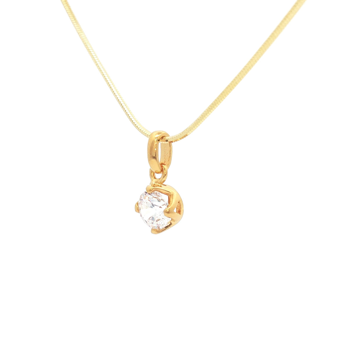 The Petite Solitaire Pendant