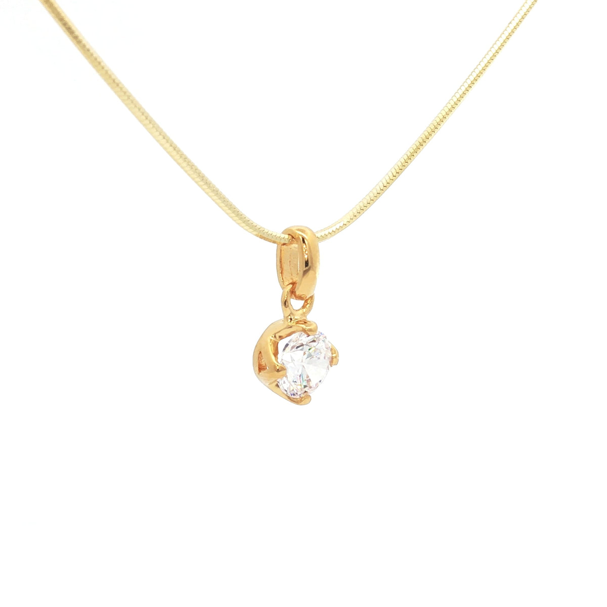 The Petite Solitaire Pendant