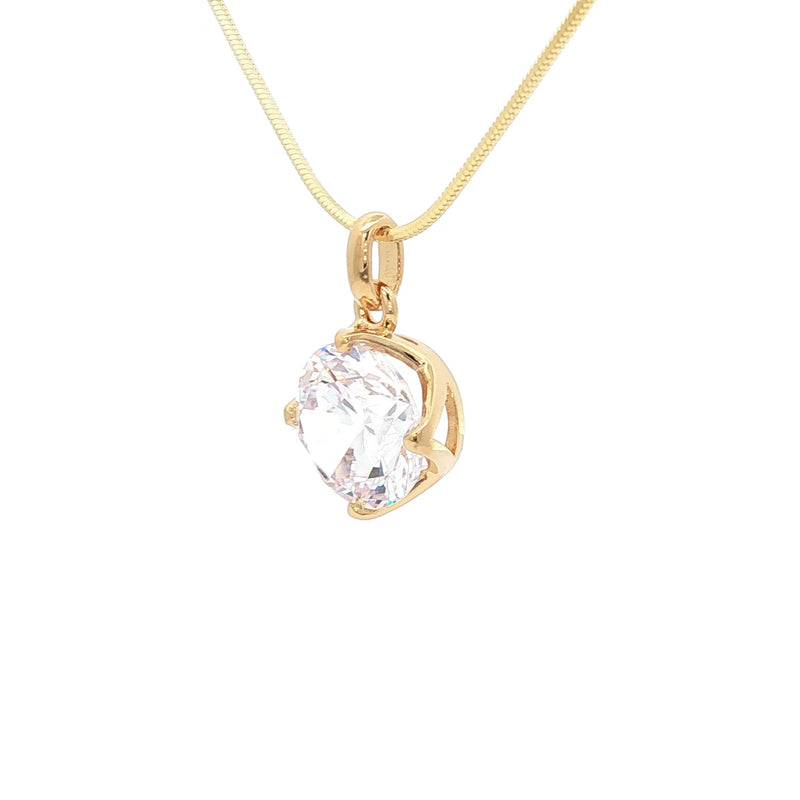 The Luxe Solitaire Pendant