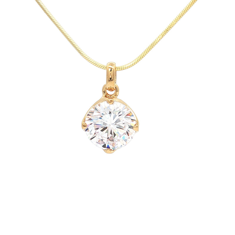 The Luxe Solitaire Pendant