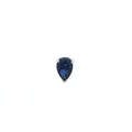 Teardrop Floating Diamond Sapphire