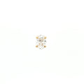 Laura's Choice - Oval Cut Floating Diamond in Yellow