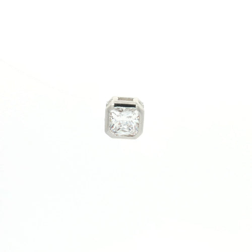 Princess Cut Floating Diamond
