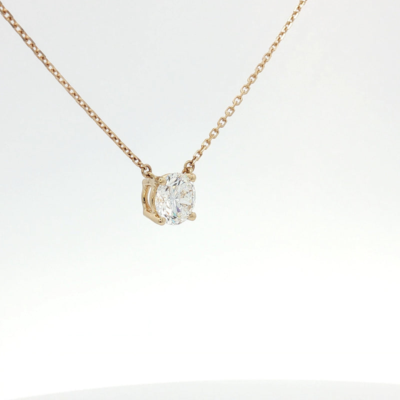 The Classic Pendant in Lab Grown Diamonds