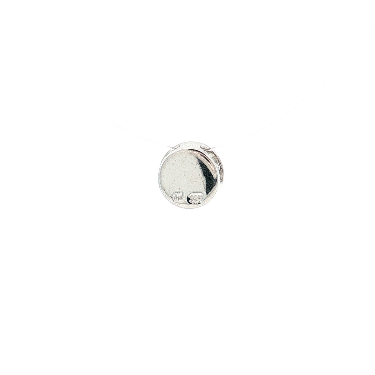 Lisa's Choice - Large Floating Diamond Lab Grown CERTIFIED DIAMOND on illusion wire