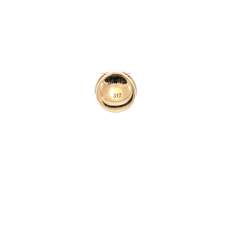 Lisa's Choice - Large Floating Diamond Lab Grown CERTIFIED DIAMOND on illusion wire on 9ct yellow gold