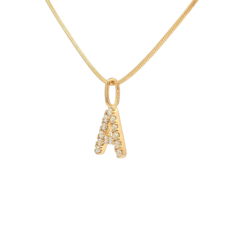 The A Pendant