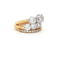 Classic Trillogy Traditional Four Stone and Band