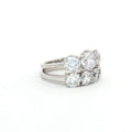 Classic Trilogy Ring and Traditional Four Stone Ring