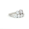Classic Trilogy Ring and Traditional Five Stone Ring