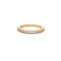 Brilliant Cut Half Eternity Band