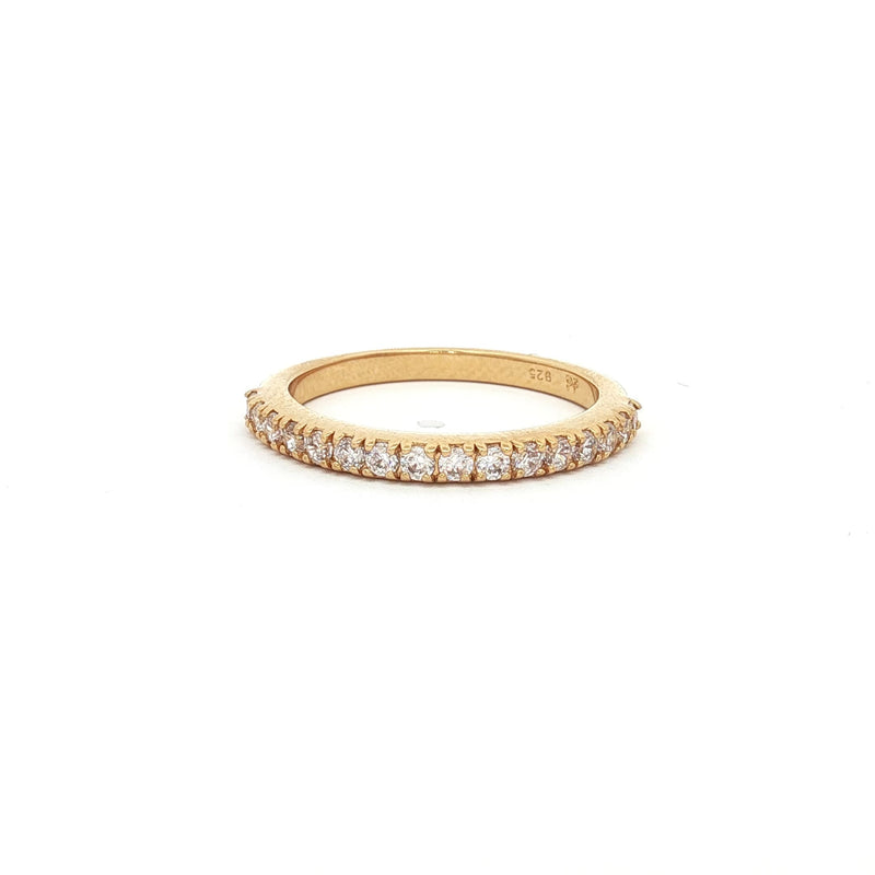 Brilliant Cut Half Eternity Band