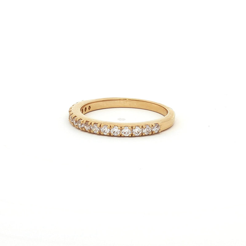 Brilliant Cut Half Eternity Band