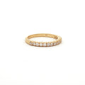 Brilliant Cut Half Eternity Band