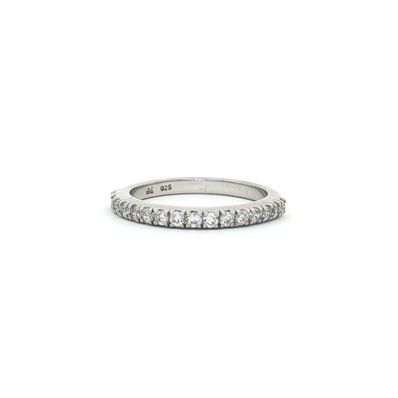 Brilliant Cut Half Eternity Band