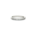 Brilliant Cut Half Eternity Band