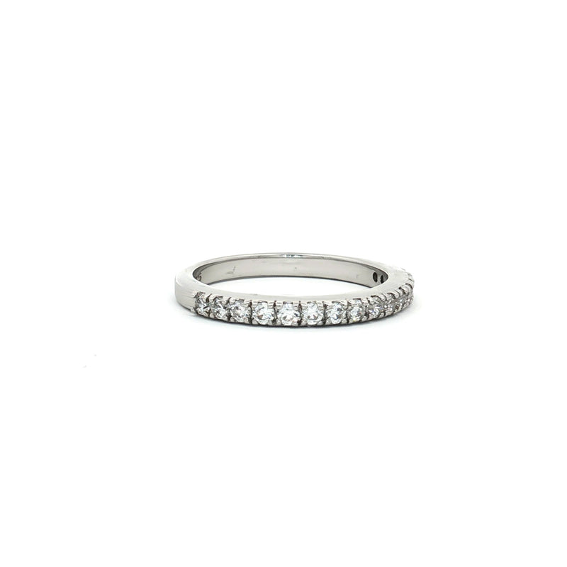 Brilliant Cut Half Eternity Band