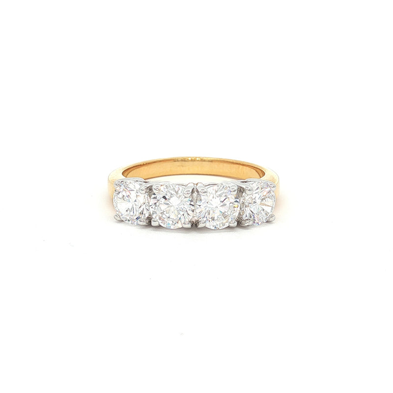 Traditional Four Stone Ring