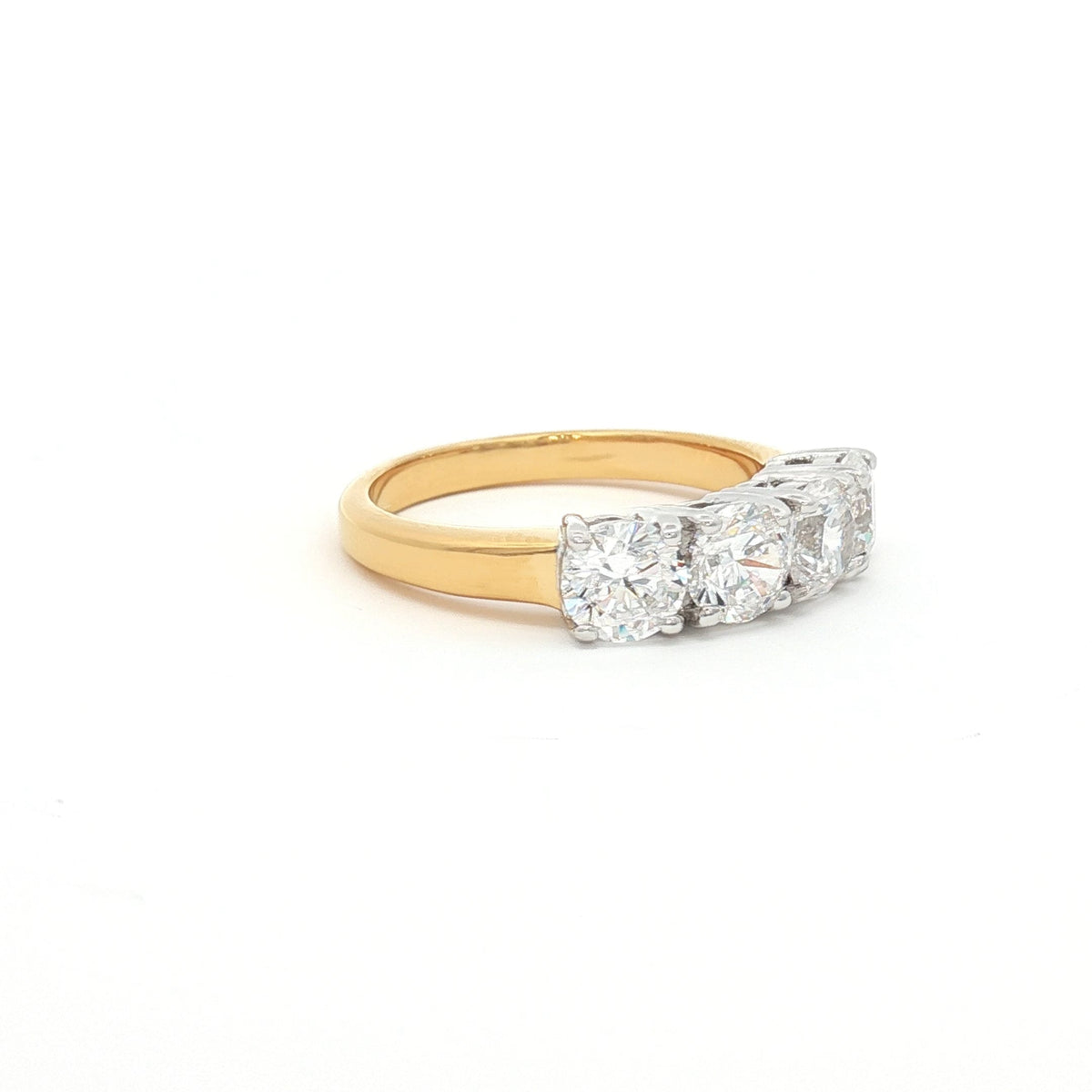 Traditional Four Stone Ring
