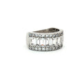Baguette & Brilliant Cut Band