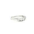 Five Stone Curved Band