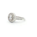 Brilliant Cut Bezel Set Halo Ring