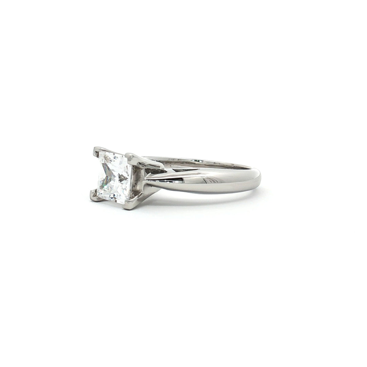 Princess Cut Solitaire Ring