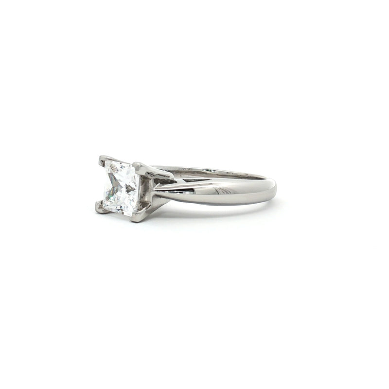 Princess Cut Solitaire Ring