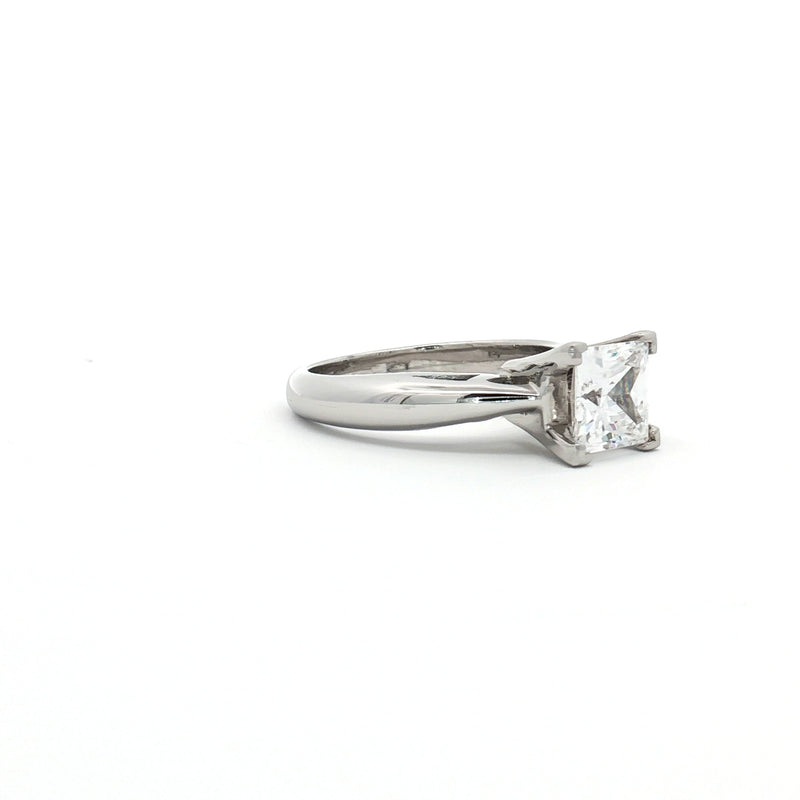 Princess Cut Solitaire Ring