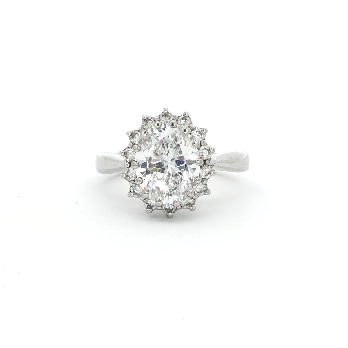 Dutchess Diamond Cluster Ring