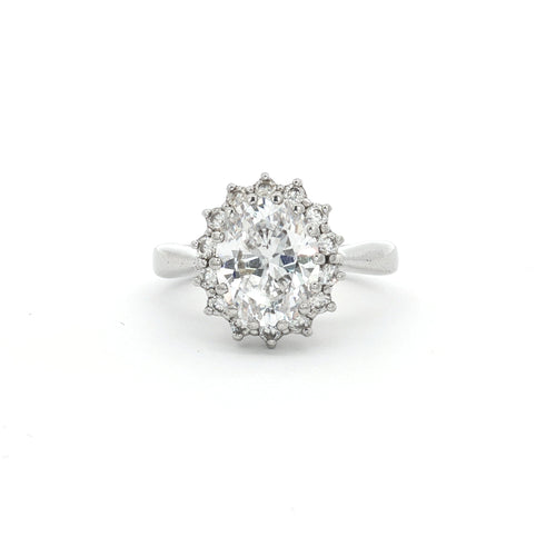 Dutchess Diamond Cluster Ring