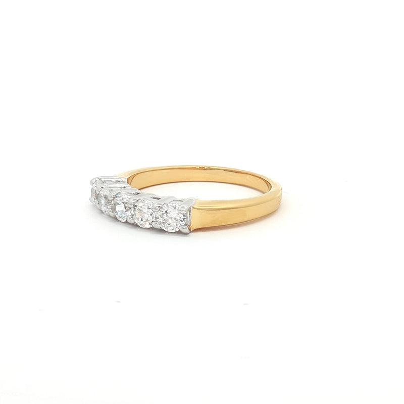Petite Five Stone Ring