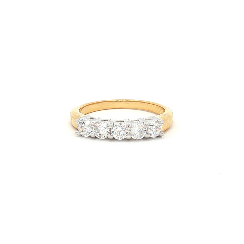 Petite Five Stone Ring