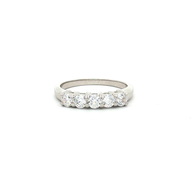 Petite Five Stone Ring