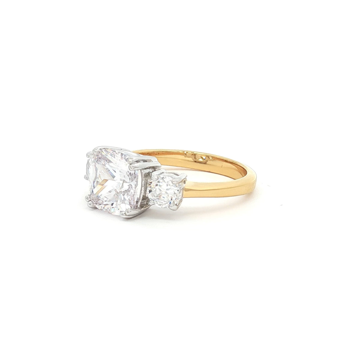 The Meghan Three Stone Ring