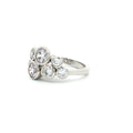 Eight Stone Bezel Bubble Ring