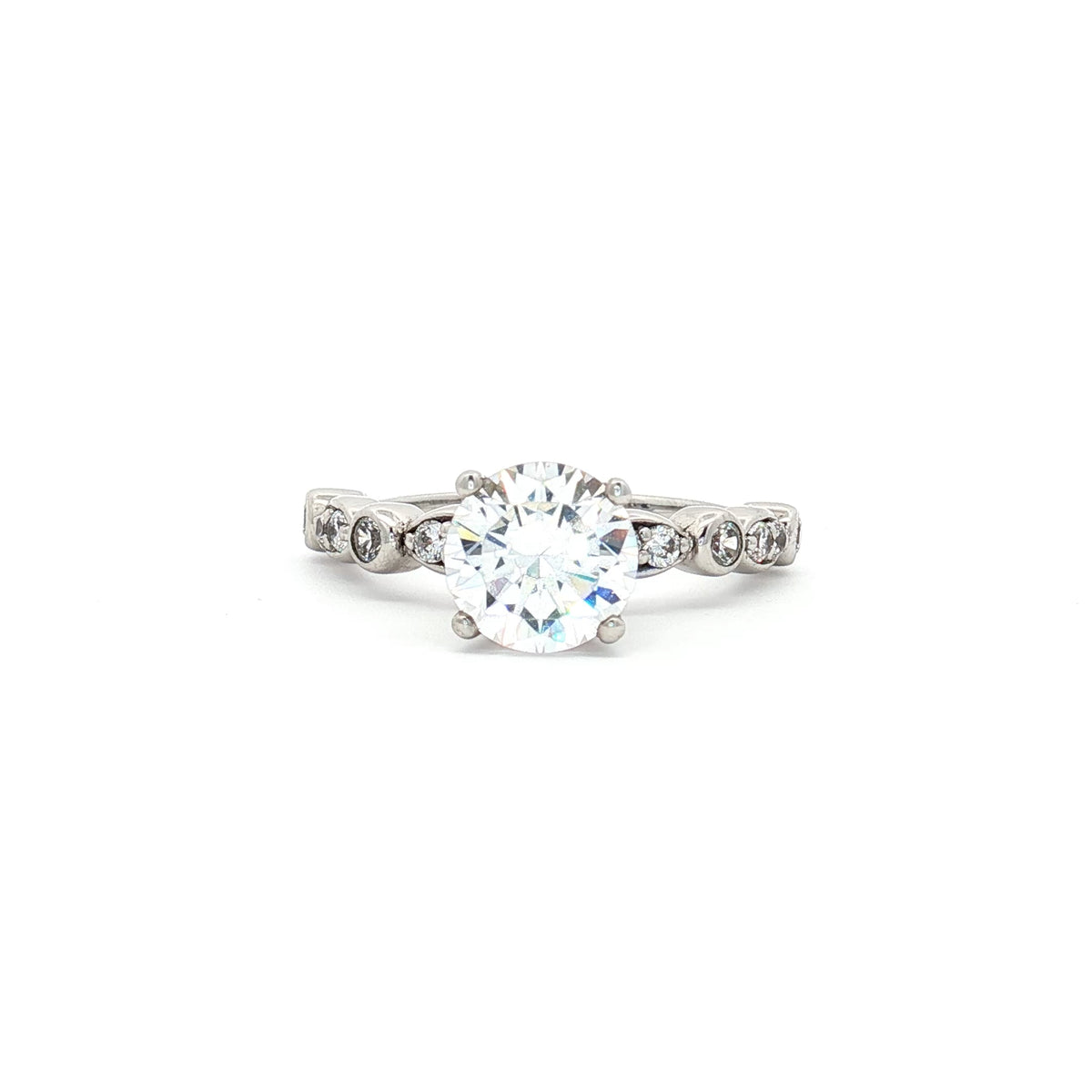 Brilliant Cut Solitaire Ring on Jazz Band
