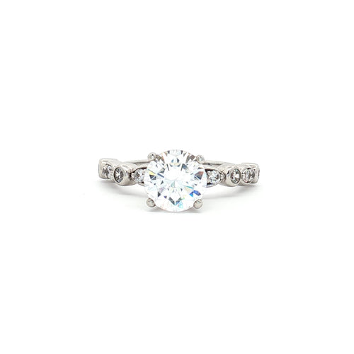 Brilliant Cut Solitaire Ring on Jazz Band