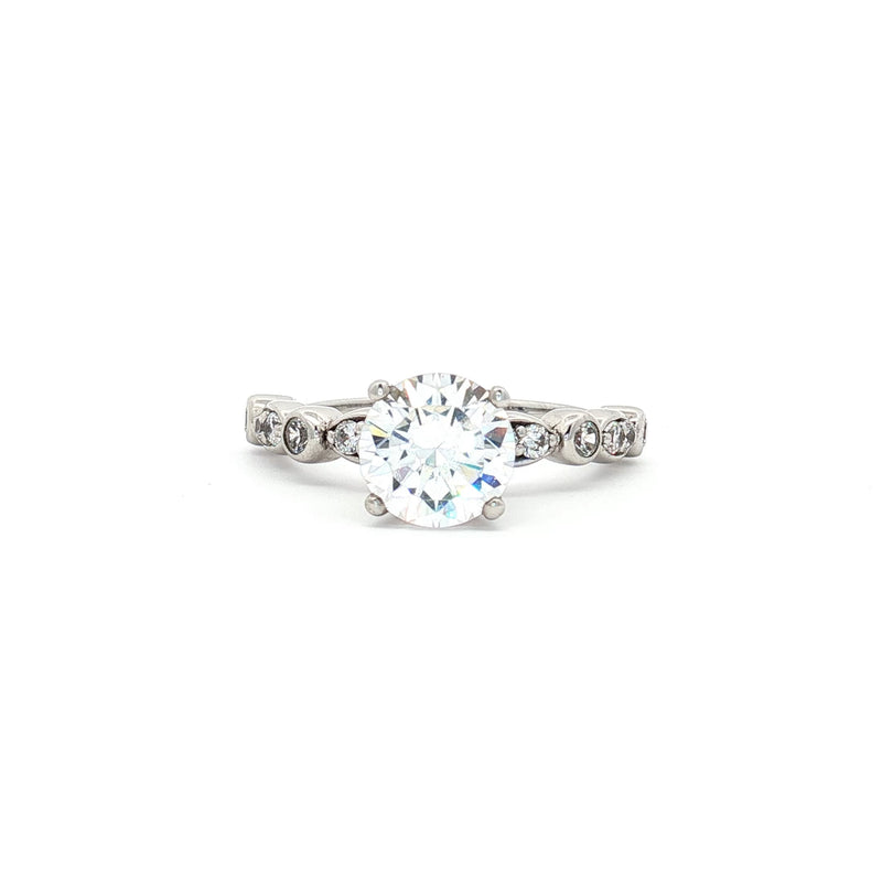 Brilliant Cut Solitaire Ring on Jazz Band